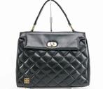 Givenchy Leren Handtas Zwart authentiek met bon, Ophalen of Verzenden, Gebruikt, Zwart, Handtas