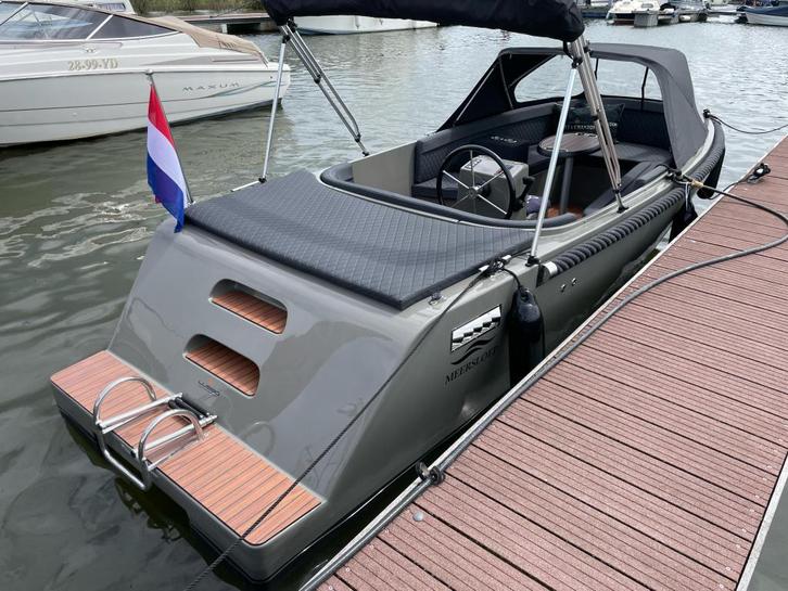NwStaat! ExDemo MEERSLOEP 600 HONDA 50PK 'ArmyGrey' Bj'2025, Watersport en Boten, Sloepen, Zo goed als nieuw, 6 meter of meer