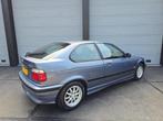 BMW 316 Compact automaat, airco, nieuwe apk, Auto's, Gebruikt, 4 cilinders, Blauw, Bedrijf