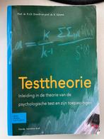 Testtheorie - Pedagogische Wetenschappen, Boeken, Ophalen of Verzenden, Gamma, Zo goed als nieuw, WO