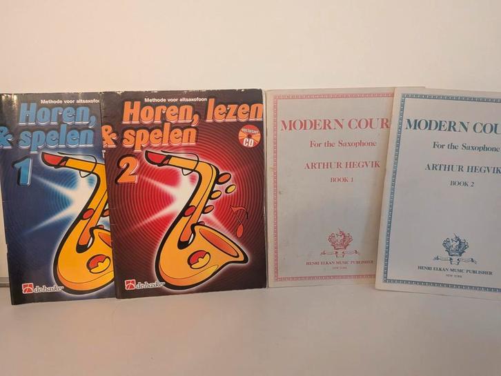Altsaxofoon boeken voor beginners, Muziek en Instrumenten, Bladmuziek, Ophalen of Verzenden