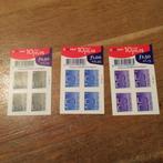 nederland postfris v1108b v1109b v1110b 2001, Ophalen of Verzenden, Na 1940, Postfris