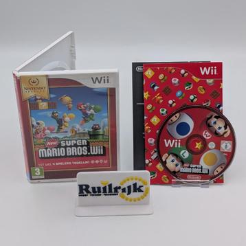 New Super Mario bros - Nintendo Wii game beschikbaar voor biedingen