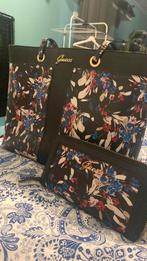 Guess tas met portemonnee, Ophalen, Gebruikt, Zwart, Handtas