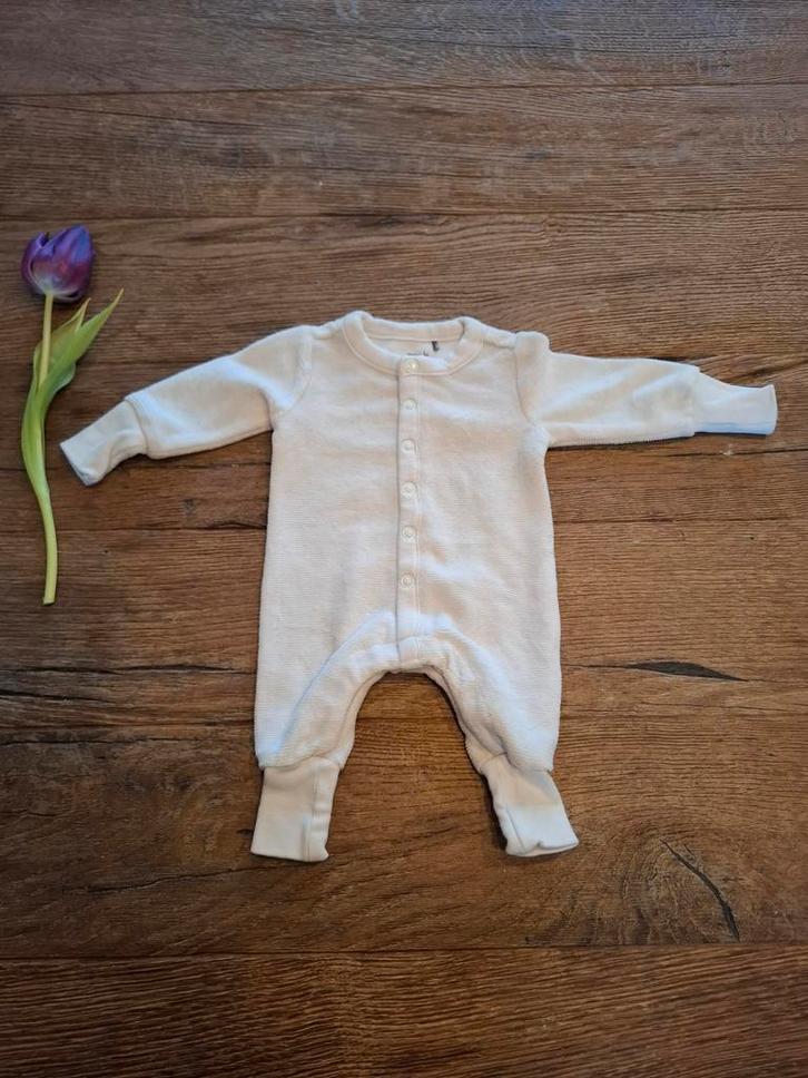 Prenatal boxpakje maat 44 - gestreept wit, Kinderen en Baby's, Babykleding | Maat 50, Zo goed als nieuw, Jongetje of Meisje, Pakje