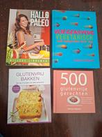 Kookboeken: Paleo, Vegetarisch, Glutenvrij - 4 stuks, Boeken, Diverse, Gezond koken, Hoofdgerechten, Ophalen of Verzenden