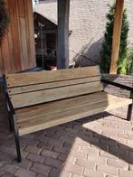 lounge bank, Ophalen, Gebruikt, 3 zitplaatsen, Steigerhout