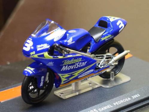 Dani Pedrosa Honda 125 2003 1:24, Hobby en Vrije tijd, Modelauto's | 1:24, Nieuw, Motor, Overige merken, Ophalen of Verzenden