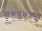 Design Set van 6 Artland Iris wijn glas water glas met, Ophalen, Gebruikt, Waterglas