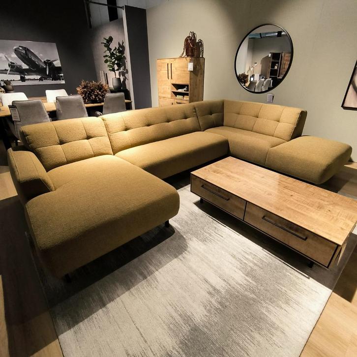 NIEUW: INHOUSE Hoekbank Morita, Huis en Inrichting, Banken | Bankstellen, Nieuw, Hoekbank, Vierpersoons of meer, 300 cm of meer