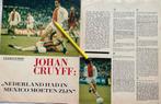 Artikel Johan Cruijff (Ajax) uit 1970!, 1960 tot 1980, Ophalen of Verzenden, Tijdschrift