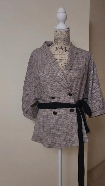 Trendy geruite blazer - Maat M van Zara beschikbaar voor biedingen