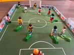 Playmobil draagbare koffer voetbalset 11 poppetjes 7 ballen, Ophalen of Verzenden, Gebruikt, Complete set