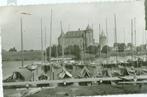Muiden 1964; Haven met plezier bootjes (en Muiderslot)., Verzenden, 1960 tot 1980, Gelopen, Noord-Holland