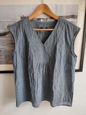 Opus Shirt Top Hempje 36 blauw FARANI  beschikbaar voor biedingen
