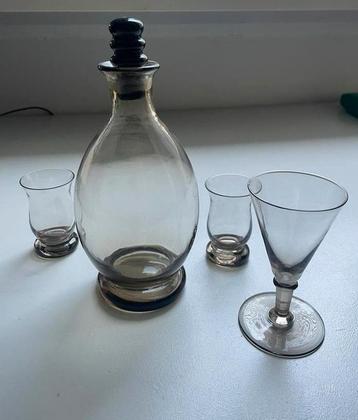 Rozendaal curro likeurset + 1 halma glaasje beschikbaar voor biedingen
