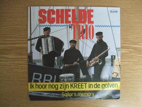 TELSTAR 4716  SCHELDE TRIO   IK HOOR NOG ZIJN KREET IN DE, Cd's en Dvd's, Vinyl Singles, Zo goed als nieuw, Single, Nederlandstalig