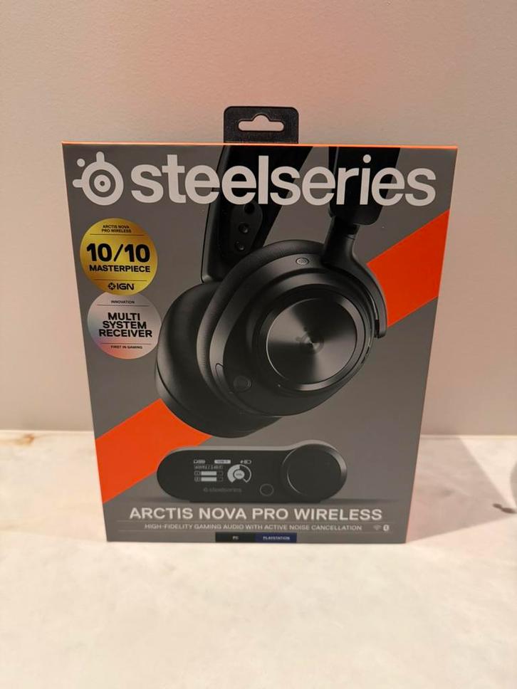 Steelseries Arctis Nova Pro Wireless headset PC | PS, Computers en Software, Headsets, Zo goed als nieuw, Ophalen of Verzenden