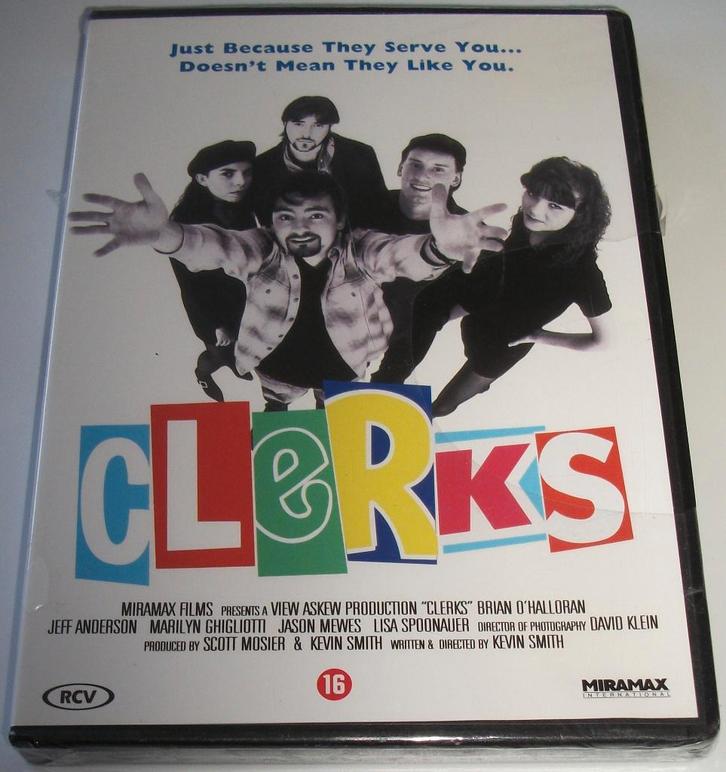 Dvd *** CLERKS *** *NIEUW*, Cd's en Dvd's, Dvd's | Komedie, Nieuw in verpakking, Overige genres, Vanaf 16 jaar, Ophalen of Verzenden