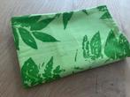 Tafelkleed met botanische print, 130 x 50 cm, 100% katoen, Huis en Inrichting, Ophalen of Verzenden, Zo goed als nieuw, Rechthoek