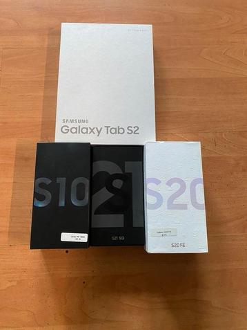 Samsung Galaxy, S21,S20,S10, Tab S2 beschikbaar voor biedingen