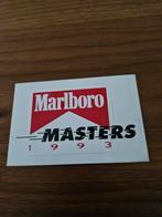 1823 Marlboro Masters 1993 Sticker, Ophalen of Verzenden, Gebruikt