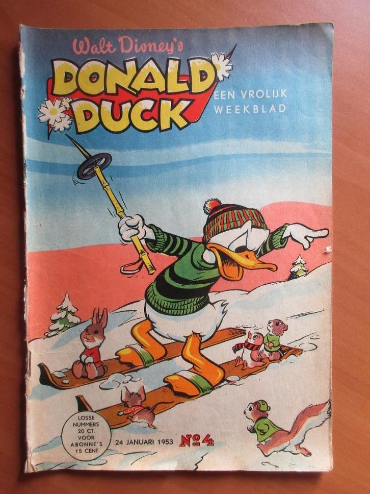 Donald Duck 1953 losse nummers ook los tekoop, Boeken, Stripboeken, Gelezen, Meerdere stripboeken, Ophalen of Verzenden