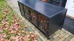 Te koop industriële metalen 4 deurs dressoir, Ophalen, Zo goed als nieuw