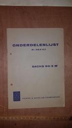 Onderdelenlijst Sachs 50/3 M, Ophalen of Verzenden, Zo goed als nieuw