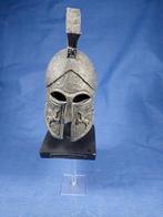 Mooie decoratieve Griekse Helm op Standaard, Ophalen of Verzenden