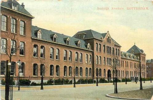 (380-951-001) Rotterdam Stedelijk Armhuis, Verzamelen, Ansichtkaarten | Nederland, Zuid-Holland, Verzenden