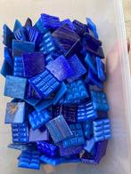 Mozaiek steentjes mix luxe donkerblauw 2 cm 500 gram!, Ophalen of Verzenden, Zo goed als nieuw, Materiaal