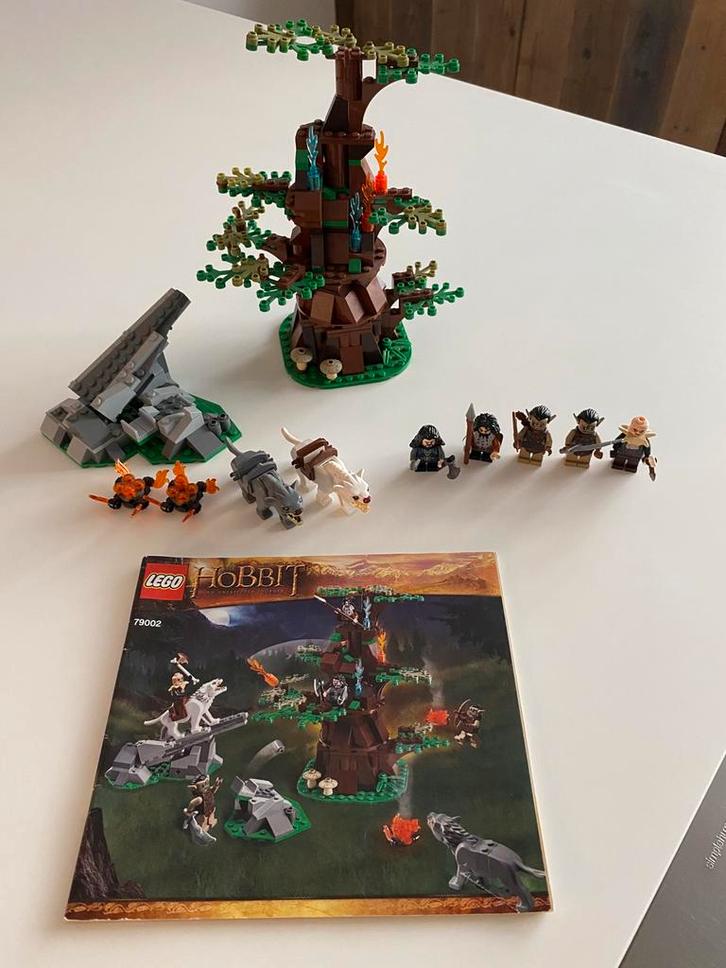 LEGO The Hobbit Aanval van de Wargs - 79002, Kinderen en Baby's, Speelgoed | Duplo en Lego, Zo goed als nieuw, Lego, Complete set