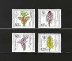 Duitsland 1225-1228 bloemen planten flora 1992 serie PF, Verzenden, Postfris, Dier of Natuur