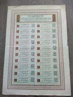 Dividendblad "N.V. Tabaks-Unie" , Amsterdam, Ophalen, Aandeel