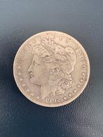 Amerika Morgan Dollar 1902 P  USA Philadelphia mint, Zilver, Ophalen of Verzenden, Losse munt, Noord-Amerika