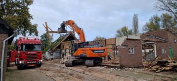 Sloop, Stallen, Woningen, Asbest sanering, Grondwerk Verhuur beschikbaar voor biedingen