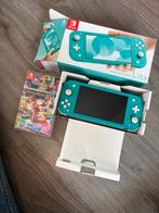 Nintendo Switch Lite Turquoise + Mario Kart 8, Spelcomputers en Games, Games | Nintendo Switch, 1 speler, Racen en Vliegen, Eén computer