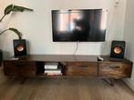 KEF LS50 + KC62 + Argon Audio HiFi Set – Zo Goed Als nieuw, Audio, Tv en Foto, Zo goed als nieuw, 120 watt of meer, Front, Rear of Stereo speakers