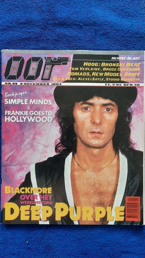 OOR 22-1984 Blackmore Deep Purple Simple Minds FGTH Bronski, Boeken, Tijdschriften en Kranten, Zo goed als nieuw, Muziek, Film of Tv