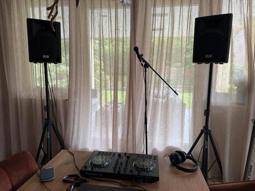 Dj set met boxen en microfoon!, Muziek en Instrumenten, Dj-sets en Draaitafels, Zo goed als nieuw, Dj-set, Pioneer, Ophalen