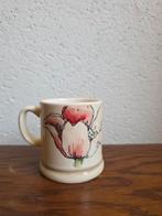 Mok met bloemmotief - Jet Seasons, Huis en Inrichting, Keuken | Servies, Ophalen of Verzenden, Zo goed als nieuw, Overige materialen