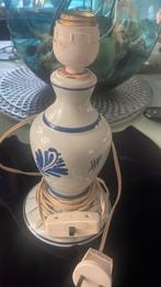 Vintage DELFT kleine tafellamp met windmolen jaren 50, Huis en Inrichting, Lampen | Tafellampen, Minder dan 50 cm, Ophalen of Verzenden