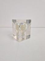 Vintage Lucite gloeilamp Pierre Giraudon Ampoule Popart art, Antiek en Kunst, Kunst | Designobjecten, Ophalen of Verzenden