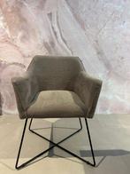 Trendy eetkamerstoel - Stoer design met zwart kruisframe, Ophalen, Overige kleuren, Info@vissermeubelen.nl, Visser Meubelen