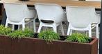 6 TUINSTOELEN, Tuin en Terras, Ophalen, Gebruikt, Kunststof, Stapelbaar