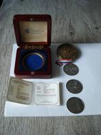 SCHROEFDAALDER IN BRONS  IN  LUXE  DOOS, Ophalen of Verzenden, Vóór koninkrijk, Overige waardes, Losse munt