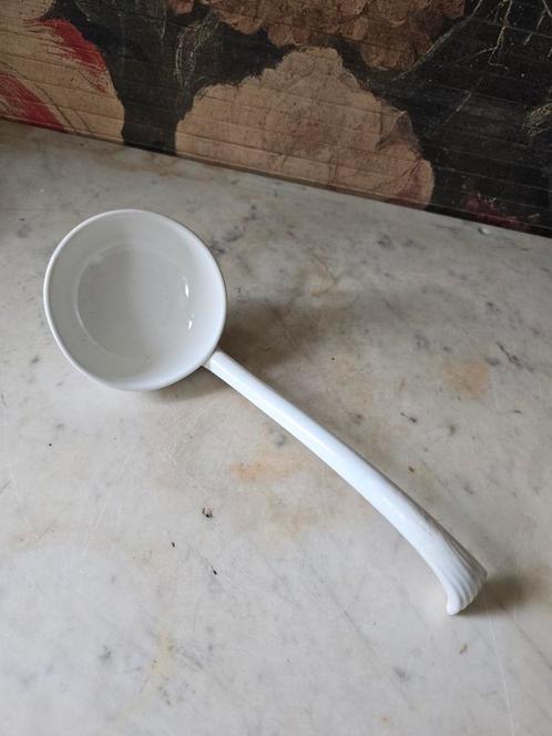 Soeplepel societe ceramique, Antiek en Kunst, Antiek | Servies los, Ophalen of Verzenden