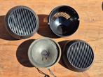 Vintage Roadstar opbouw ronde hoedenplankspeakers, Ophalen of Verzenden, Gebruikt