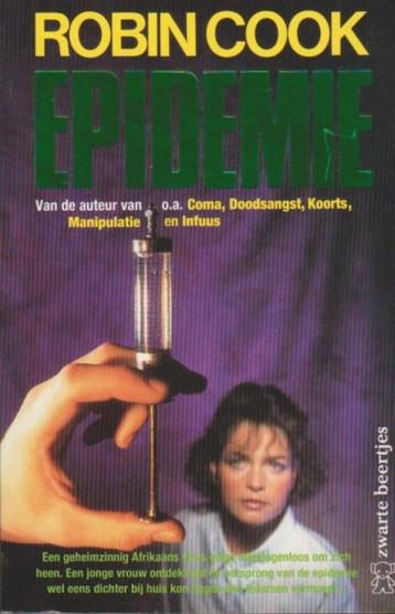 Robin Cook Epidemie medische thriller beschikbaar voor biedingen